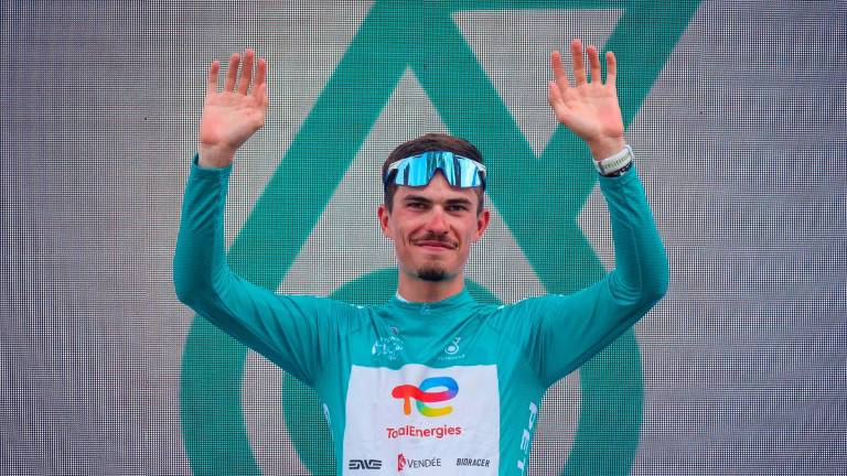 French rider Joris Delbove. - BERNAMApix