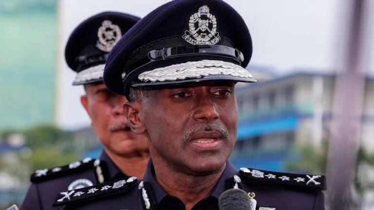 Ketua Polis Johor Datuk M Kumar - fotoBERNAMA