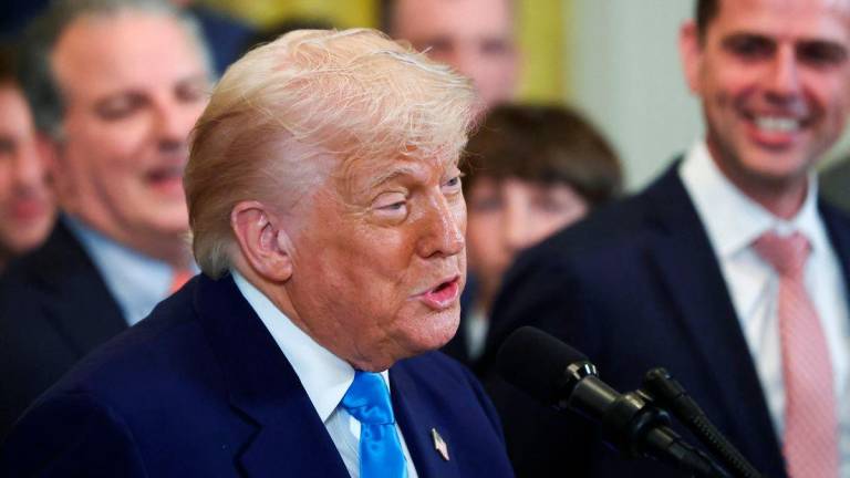 Trump speaks as he welcomes the Florida Gators, the 2025 NCAA Men’s Division I Basketball Champions, at the White House in Washington, D.C., U.S., May 21, 2025. REUTERSpix