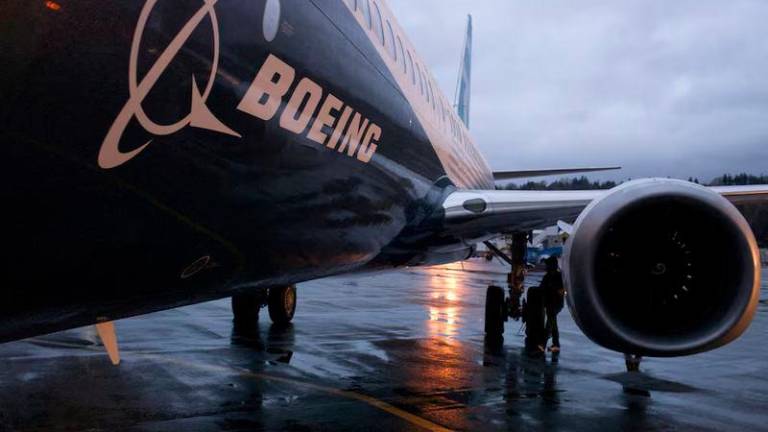 A Boeing 737 MAX sits outside the hangar during a media tour of the Boeing 737 MAX at the Boeing plant in Renton, Washington - REUTERSpix