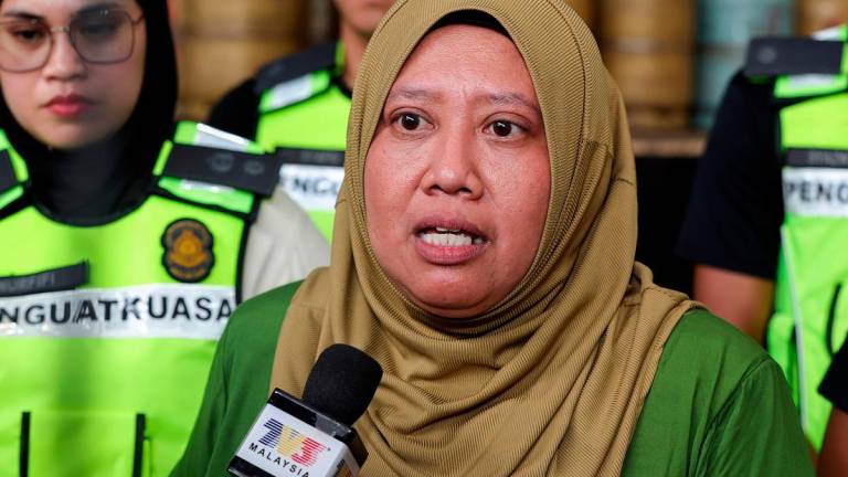 Pengarah KPDN Johor Lilis Saslinda Pornomo. - fotoBERNAMA