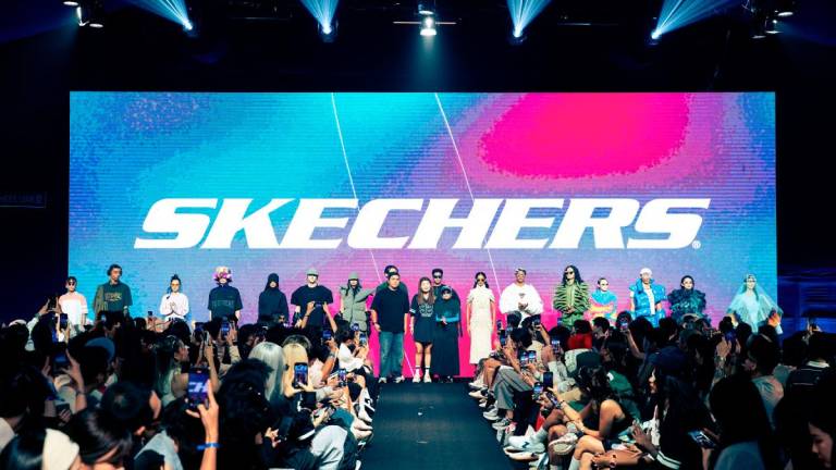 Skechers x MSYD’s curtain call at the end of the show. – PIC BY SKECHERS