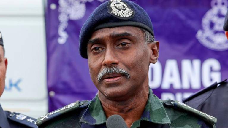 Johor police chief Datuk M Kumar - BERNAMApix