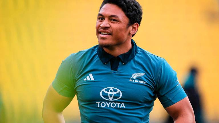 All Blacks winger Caleb Clarke - AFPpix