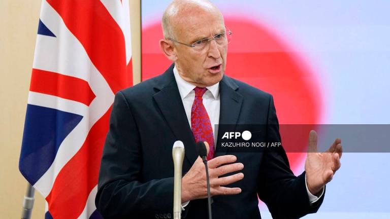 Britain’s Defence Secretary John Healey. - Kazuhiro NOGI / AFP