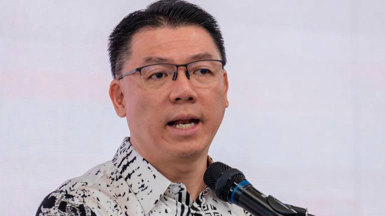 Menteri Perumahan dan Kerajaan Tempatan (KPKT), Nga Kor Ming. - fotoBERNAMA