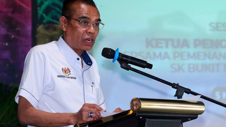 Ketua Pengarah Alam Sekitar Datuk Wan Abdul Latiff Wan Jaffar. - fotoBERNAMA
