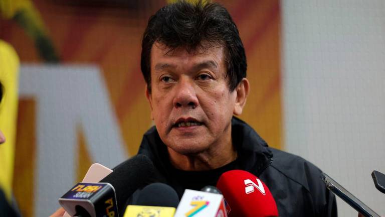 Kelantan Real Warriors head coach E. Elavarasan. Bernamapix
