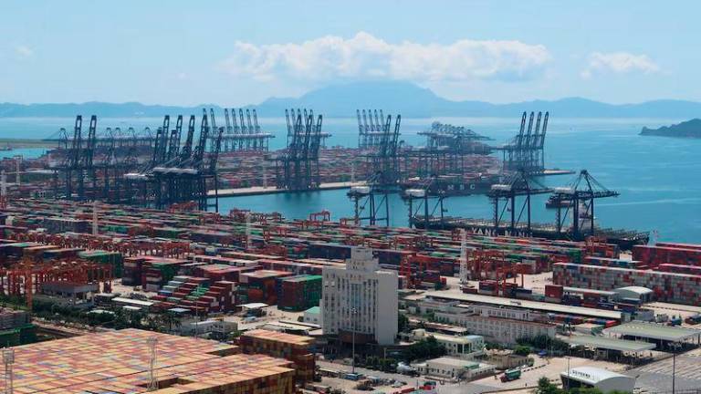 Cranes and containers are seen at the Yantian port in Shenzhen, Guangdong province - REUTERSpix