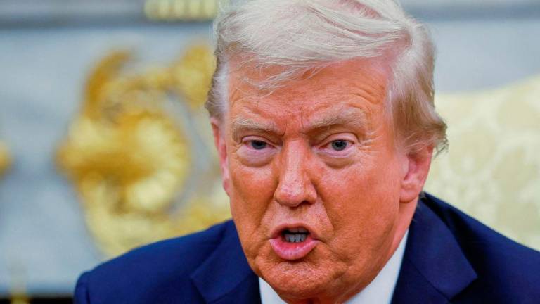 United States President Donald Trump. Reuterspix