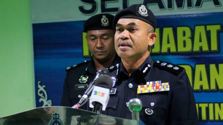 Padang Besar district police chief ACP Mohd Shokri Abdullah - Bernamapix