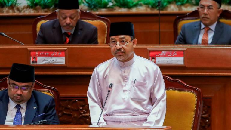 Kelantan Menteri Besar Datuk Mohd Nassuruddin Daud. - BERNAMApix