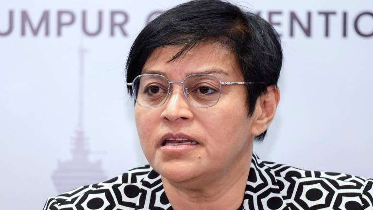 Menteri di Jabatan Perdana Menteri (Undang-Undang dan Reformasi Institusi) Datuk Seri Azalina Othman Said. - fotoBERNAMA