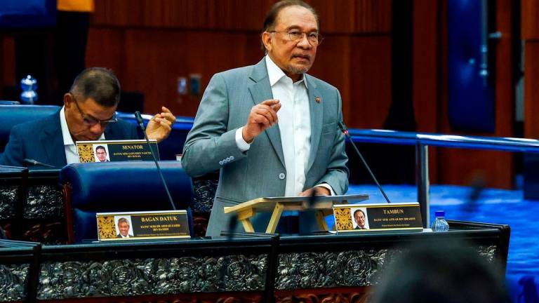 Perdana Menteri Datuk Seri Anwar Ibrahim. FotoBernama