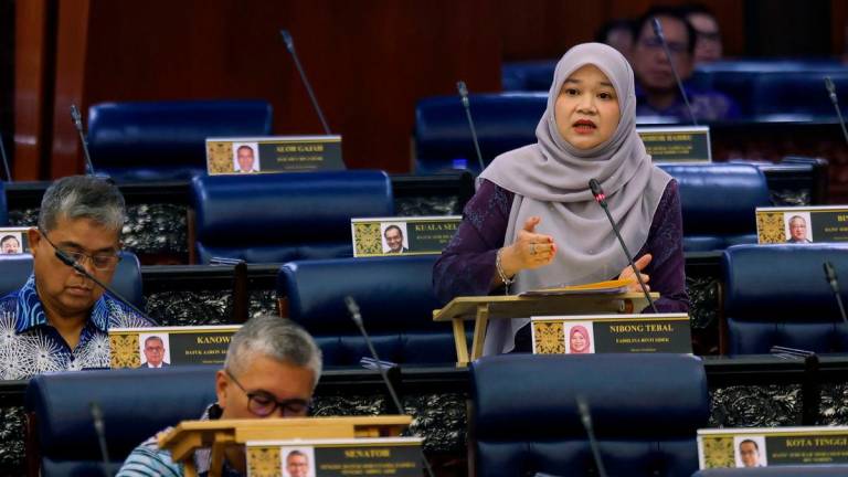 Education Minister Fadhlina Sidek. Bernamapix