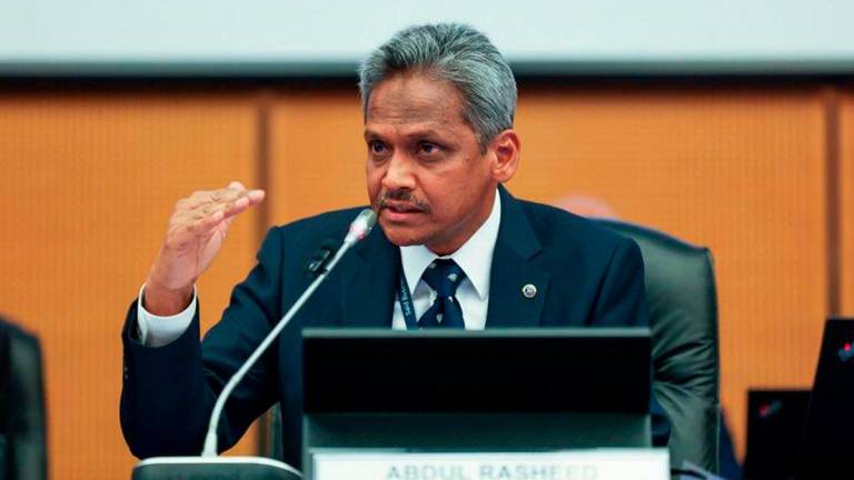 Bank Negara Malaysia (BNM) governor, Datuk Seri Abdul Rasheed Ghaffour. - BERNAMApix
