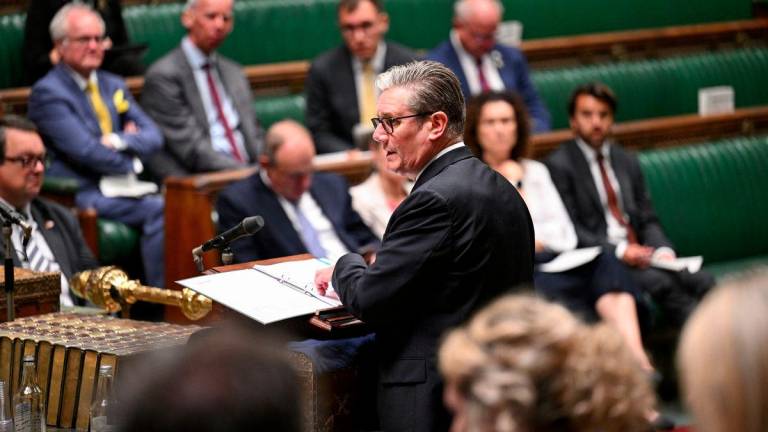 Britain's Prime Minister Keir Starmer delivers a statement at the House of Commons in London, Britain, June 26, 2025. - REUTERSPIX