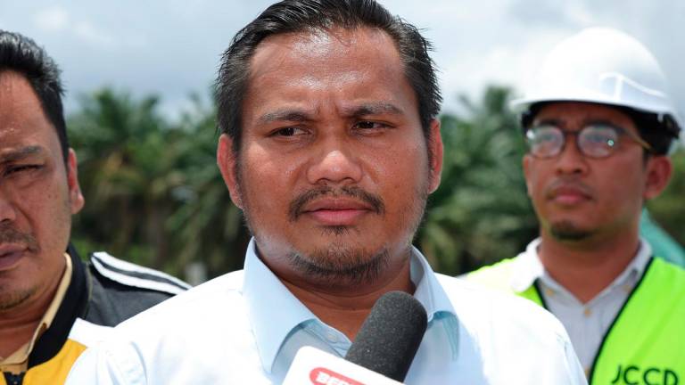 Johor Works, Transport, Infrastructure and Communication Committee chairman Mohamad Fazli Mohamad Salleh. - BERNAMApix