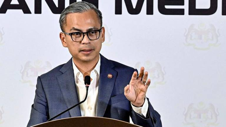 Menteri Komunikasi, Fahmi Fadzil. - fotoBERNAMA