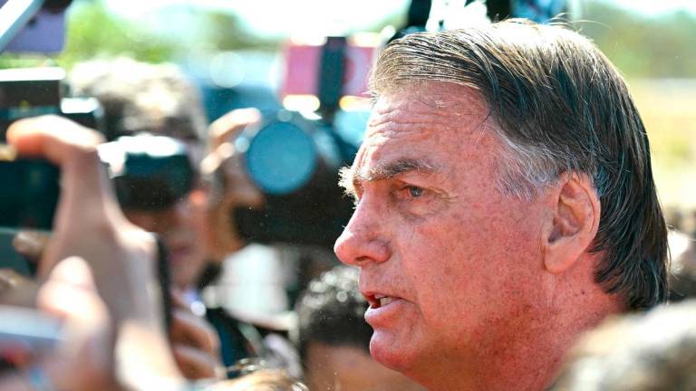 Brazil’s former President Jair Bolsonaro - AFPPix