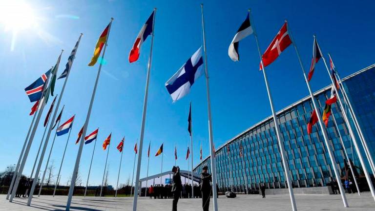 NATO headquaters in Brussels. AFPpix