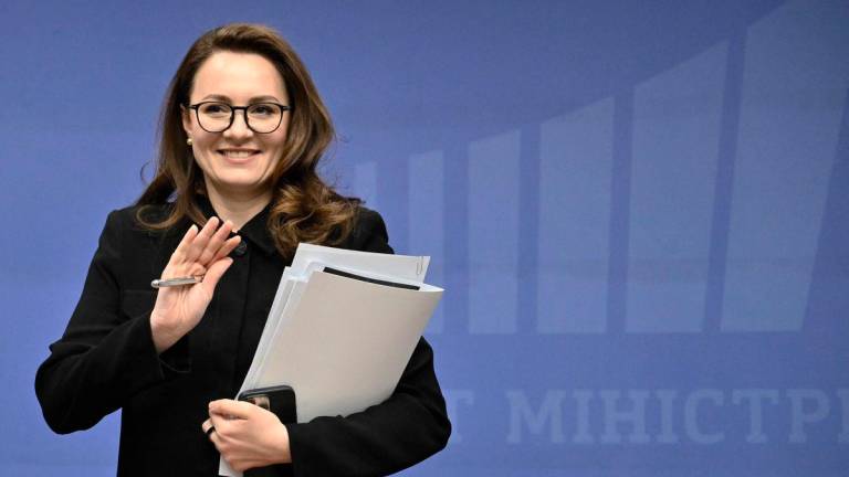 Yulia Svyrydenko - Foto AFP