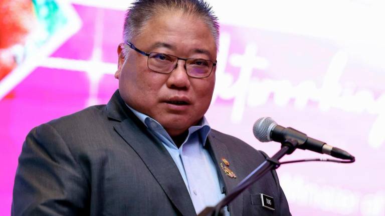 Tourism, Arts and Culture Minister Datuk Seri Tiong King Sing - Bernamapix