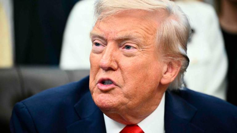 US President Donald Trump. AFPPix
