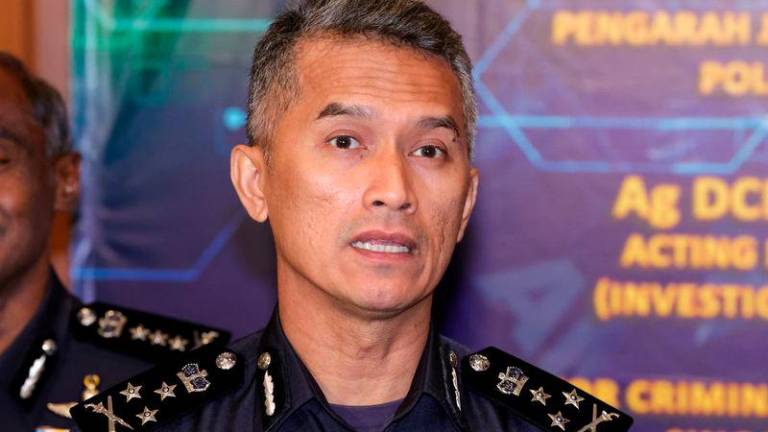 Bukit Aman Criminal Investigation Department director Datuk Seri Mohd Shuhaily Mohd Zain - BERNAMApix