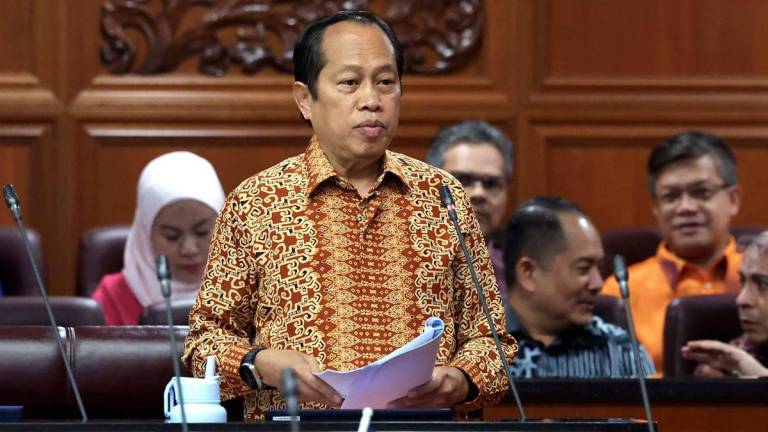 Deputy Works Minister Datuk Seri Ahmad Maslan. Bernamapix