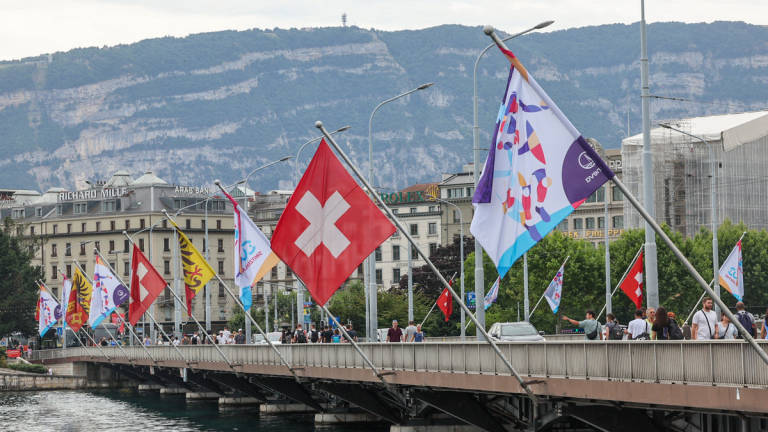 A picturesque view of locals going about their day amid the serene surroundings of Geneva, setting the scene for the upcoming World Summit on the Information Society+20 High-Level Event (WSIS+20), to be held here from July 7 to 11. - BERNAMA