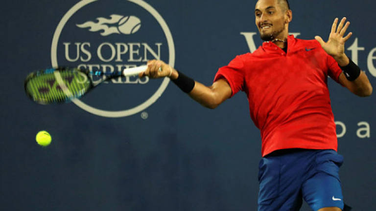 Kyrgios fined for storming off court in Shanghai Masters