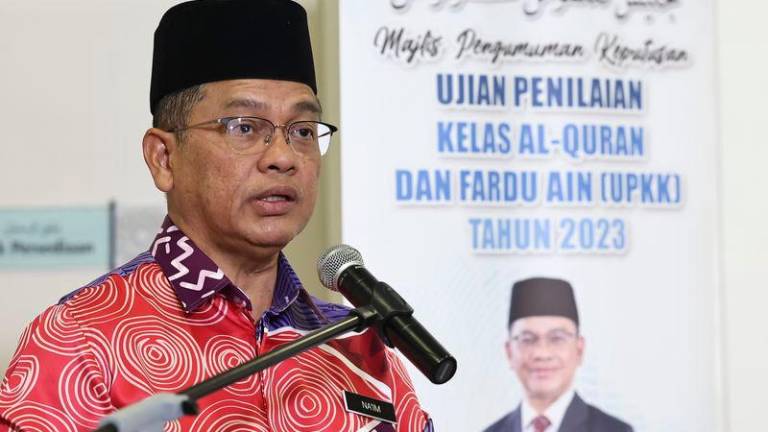 Menteri di Jabatan Perdana Menteri (Hal Ehwal Agama), Datuk Dr Mohd Na'im Mokhtar - fotoBERNAMA