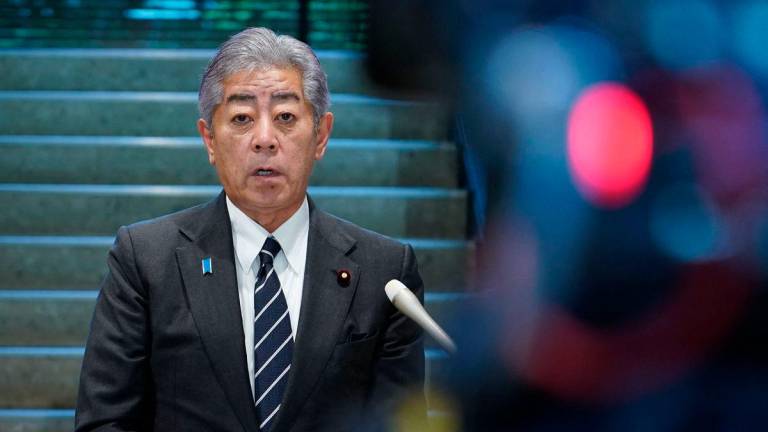 Japan’s Foreign Minister Takeshi Iwaya - AFPpix