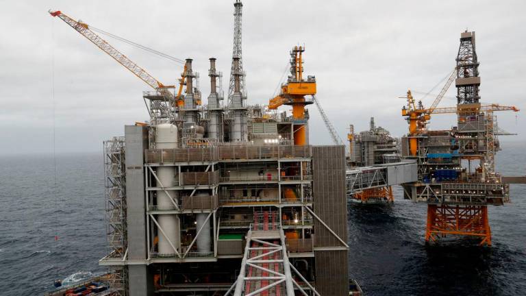 For representational purposes only. An oil platform in the North Sea. REUTERSpix