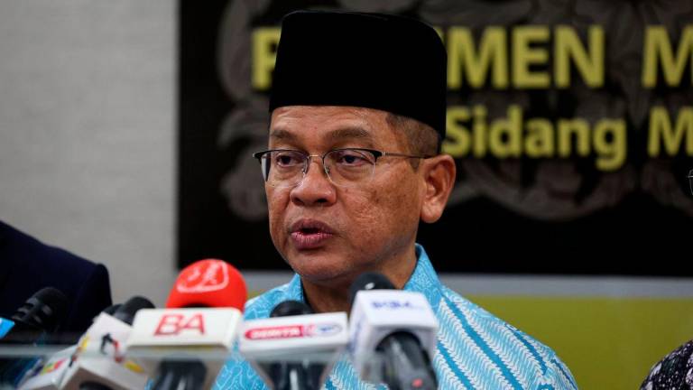Minister in the Prime Minister’s Department (Religious Affairs) Datuk Dr Mohd Na’im Mokhtar - Bernamapix