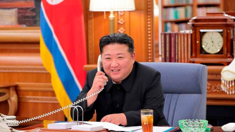 North Korean leader Kim Jong Un, in this picture released by the Korean Central News Agency on August 13, 2025. - KCNA via REUTERSPIX