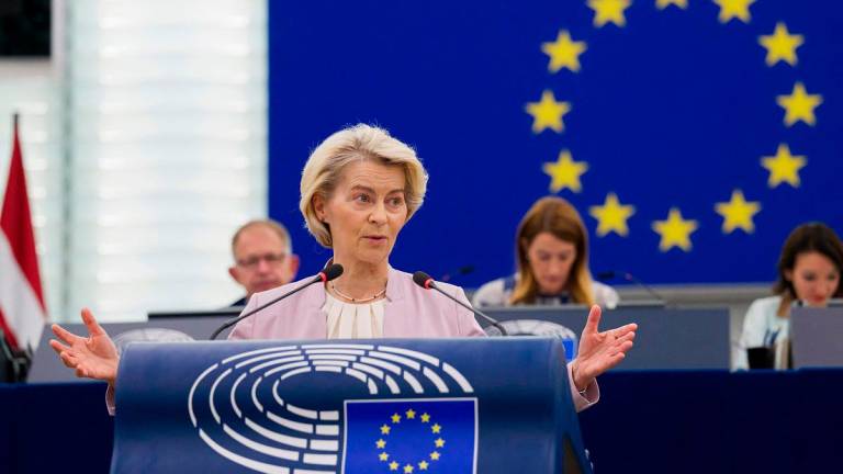 (FILES) European Commission President Ursula von der Leyen. - Jean-Christophe VERHAEGEN / AFP