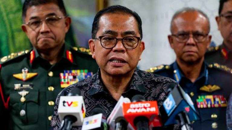 Defence Minister Datuk Seri Mohamed Khaled Nordin - BERNAMAPIX