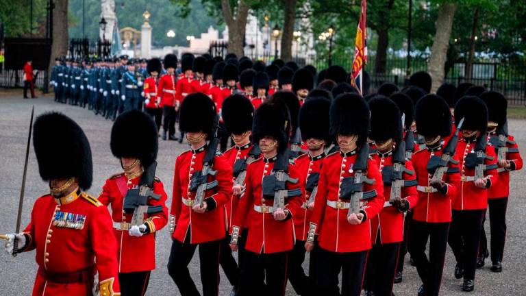 For visual purposes only- WW2 Anniversary parade rehearsal. REUTERSpix