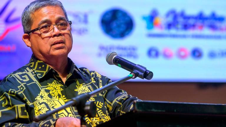 National Unity Minister Datuk Aaron Ago Dagang. - BERNAMApix