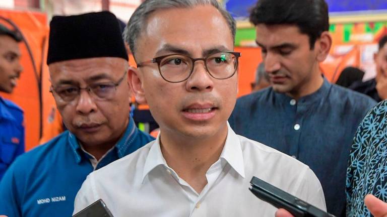 Communications Minister Datuk Fahmi Fadzil. Bernamapix