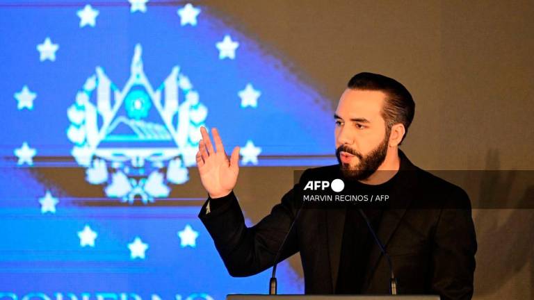 El Salvador's President Nayib Bukele. - Marvin RECINOS / AFP