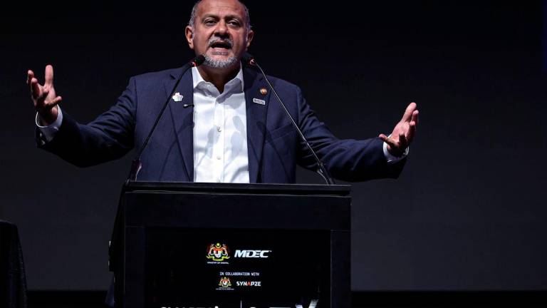 Minister Gobind Singh Deo. Bernamapix