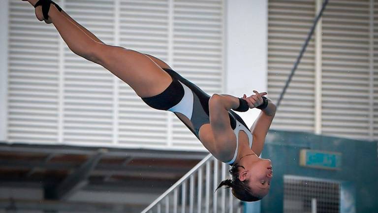 Malaysian diver Pandelela Rinong. - BERNAMApix