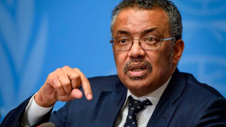 Tedros Adhanom Ghebreyesus. AFP
