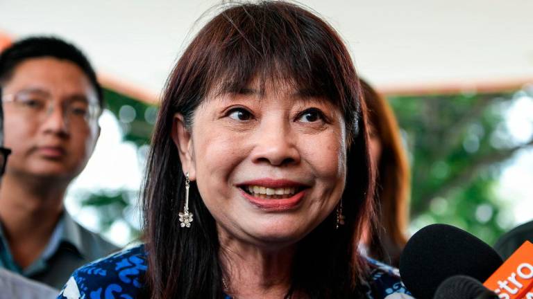Timbalan Menteri Kewangan, Lim Hui Ying, memberi penerangan pada sidang media selepas meninjau Program BUDI MADANI RON95 (BUDI95) di sini, hari ini- BERNAMA