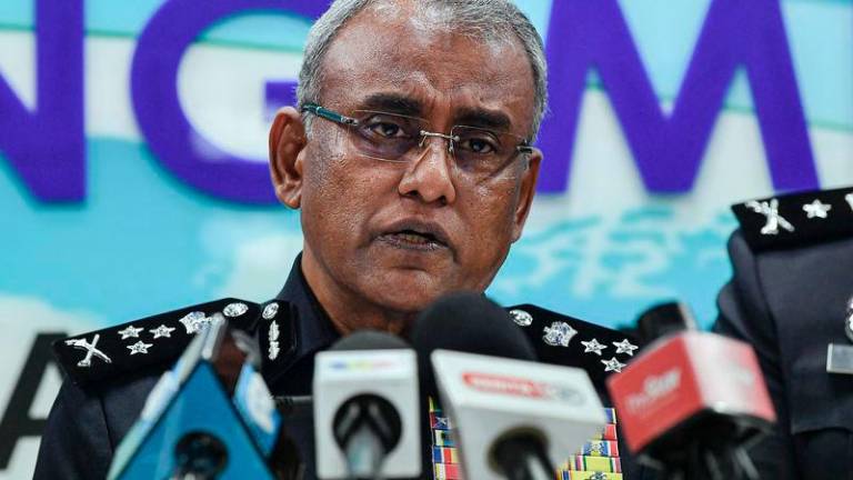 Bukit Aman Commercial Crime Investigation Department (CCID) director, Datuk Seri Ramli Mohamed Yoosuf - BERNAMApix