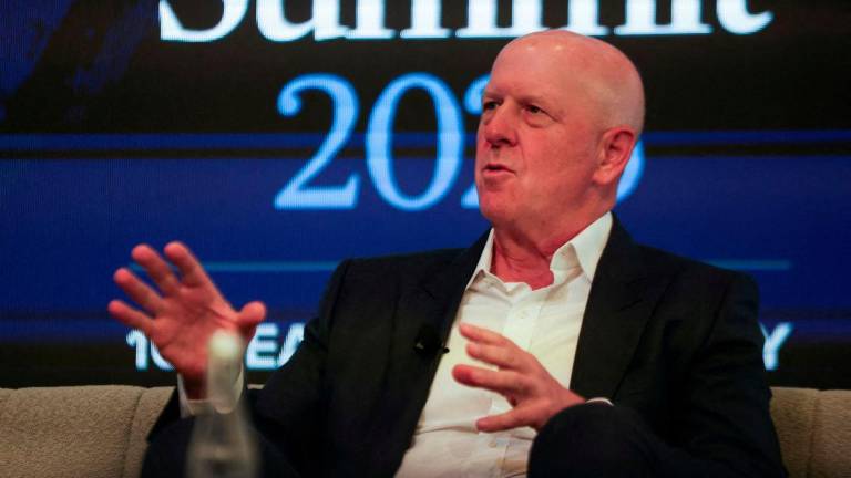 David Solomon, CEO of Goldman Sachs, speaks during the Australian Financial Review Business Summit in Sydney, Australia, March 4, 2025. - REUTERSPIX
