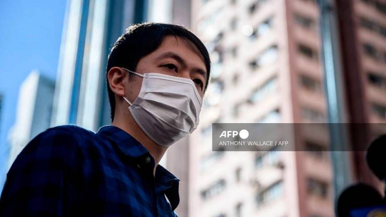 Former lawmaker from Hong Kong's pro-democracy opposition Ted Hui. - Anthony WALLACE / AFP